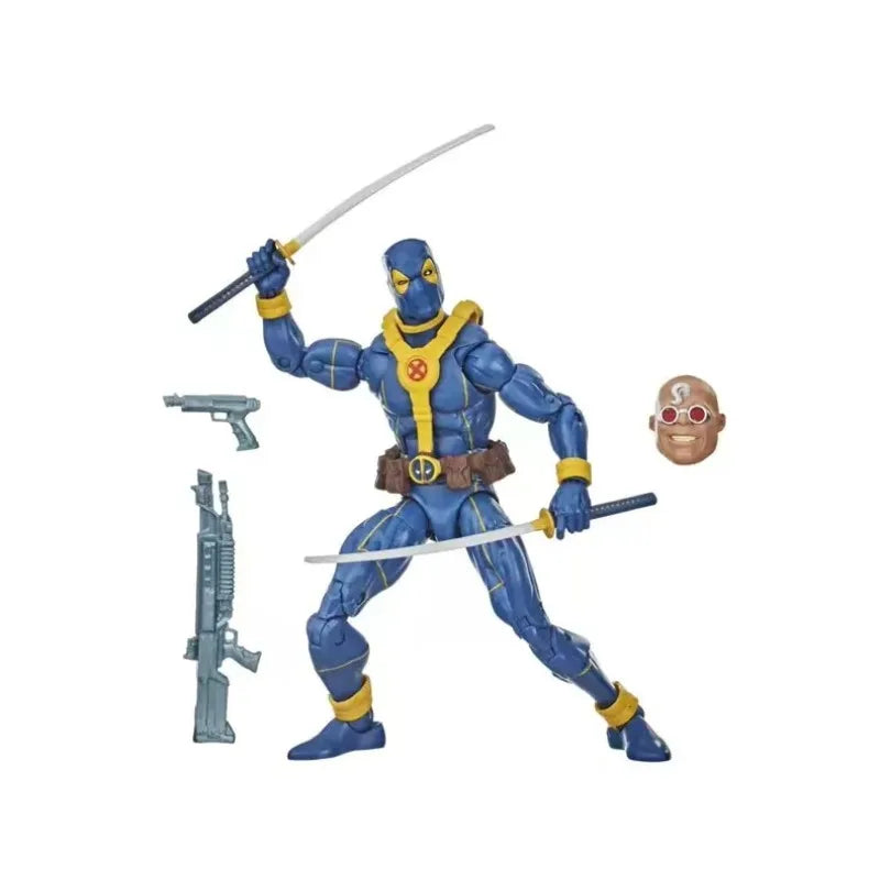 Original Hasbro Marvel Legends Strong Guy BAF Series Deadpool Action Figure Model Toys Collection