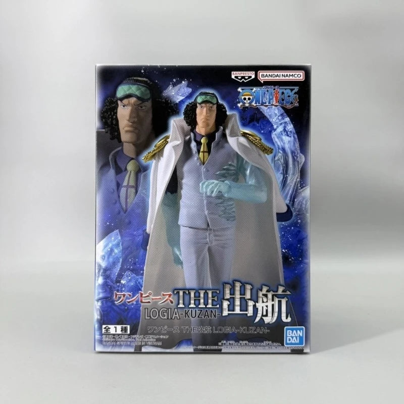 【IN STOCK】Original Banpresto One Piece The Shukko Kuzan Aokiji Logia Special Ver. 19cm Figure PVC Collectible Model