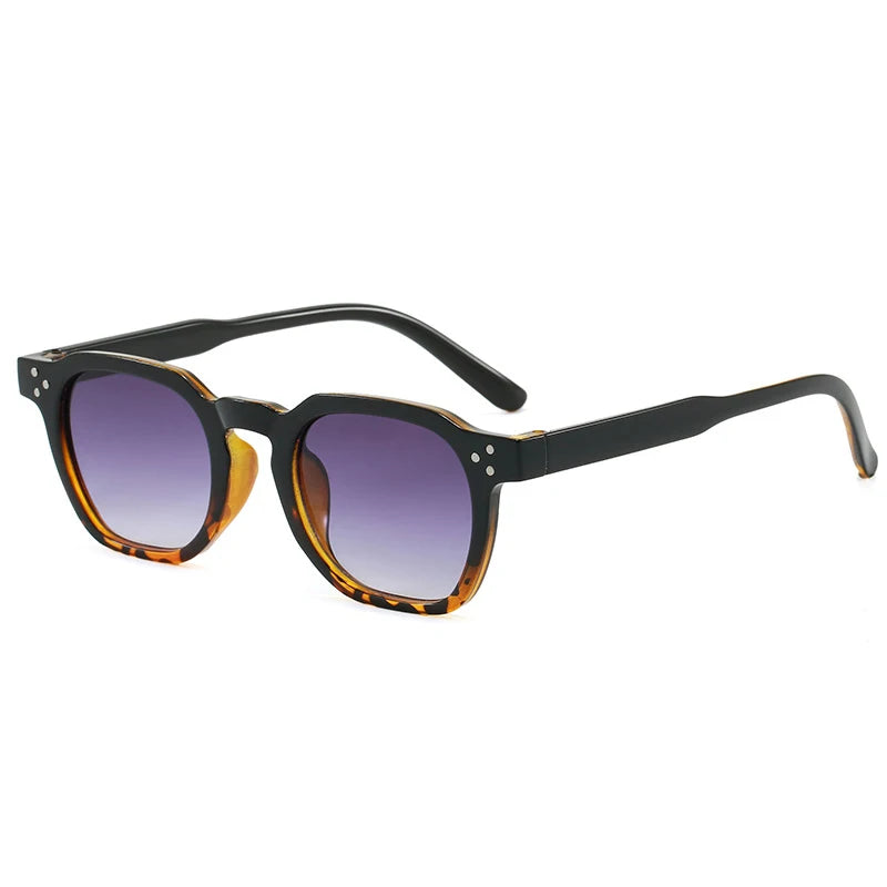 JNPCXI Fashion Square Sunglasses Women Men Vintage Trend Luxury Eyeglass Frame Male Female Glasses Frame UV400