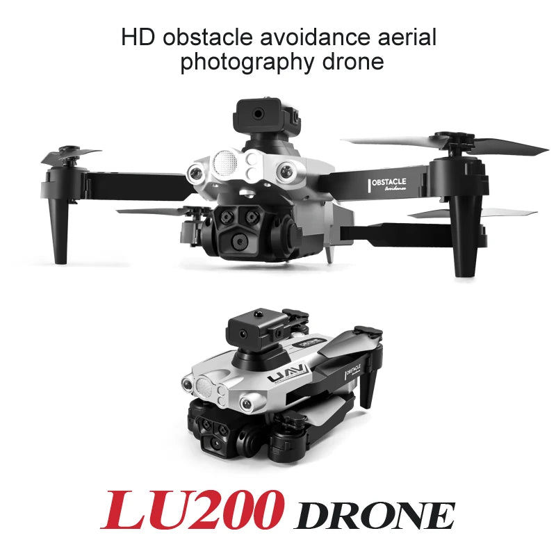 LU200 Drone 8K GPS Pro HD Aerial Photography Triple-Camera WIFI Omnidirectional