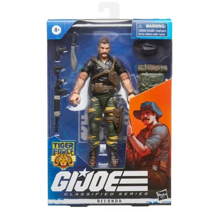 Original Hasbro G.I. Joe Classified Series Tiger Force Recondo Action Toy