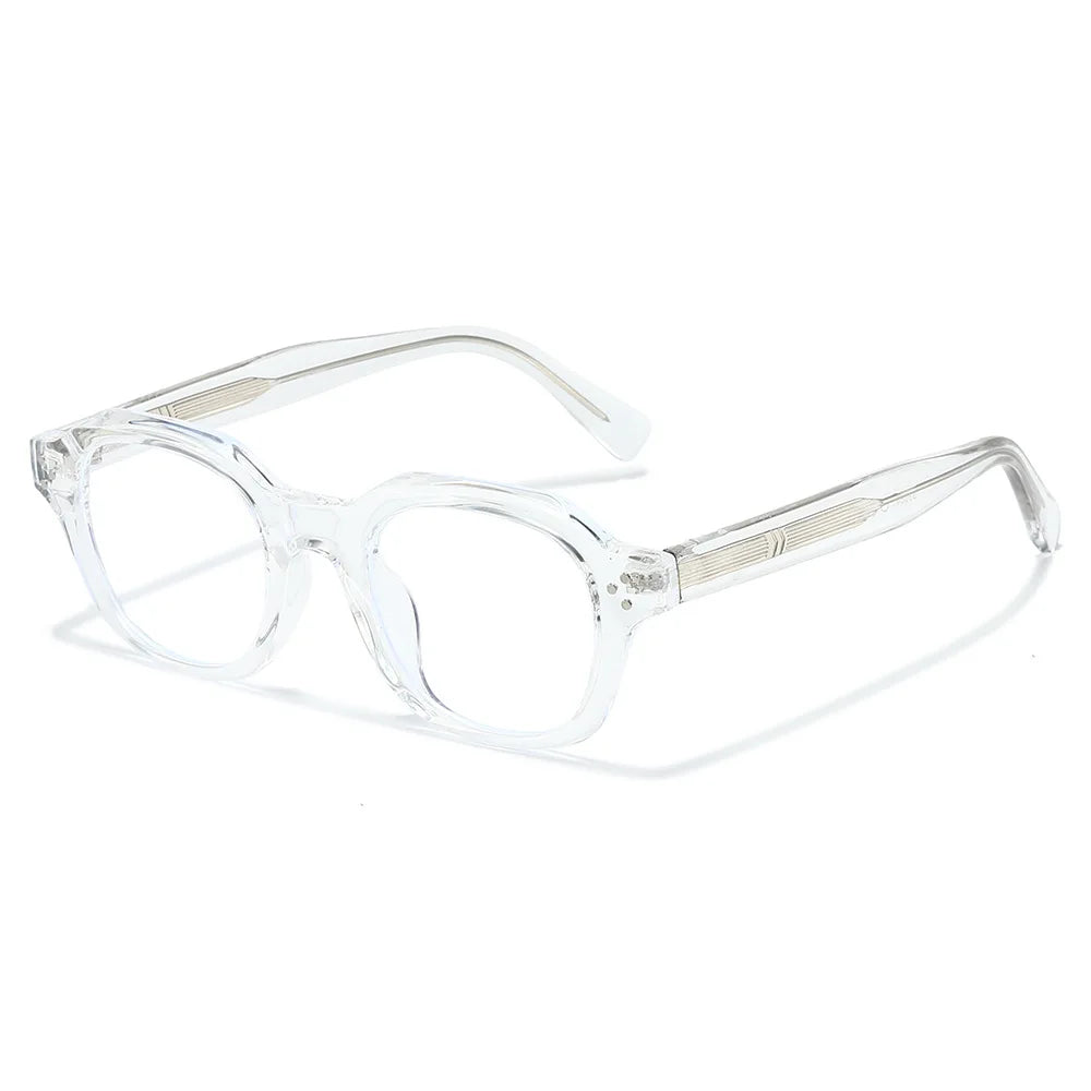 JNPCXI New Acetate Glasses Frames for Men Protect Eyes Anti Blue Light Square Fashion Eyeglasses Optical Eyewear