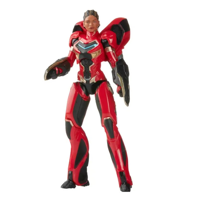 Original Hasbro Marvel Legends Series Black Panther Wakanda Forever Ironheart Anime Figure Toys Ornaments Model