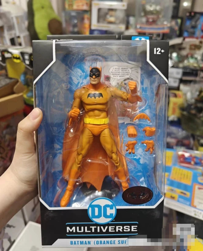7 inches McFarlane Toys Orange Purple Batman Action Figure DC Multiverse Model ﻿