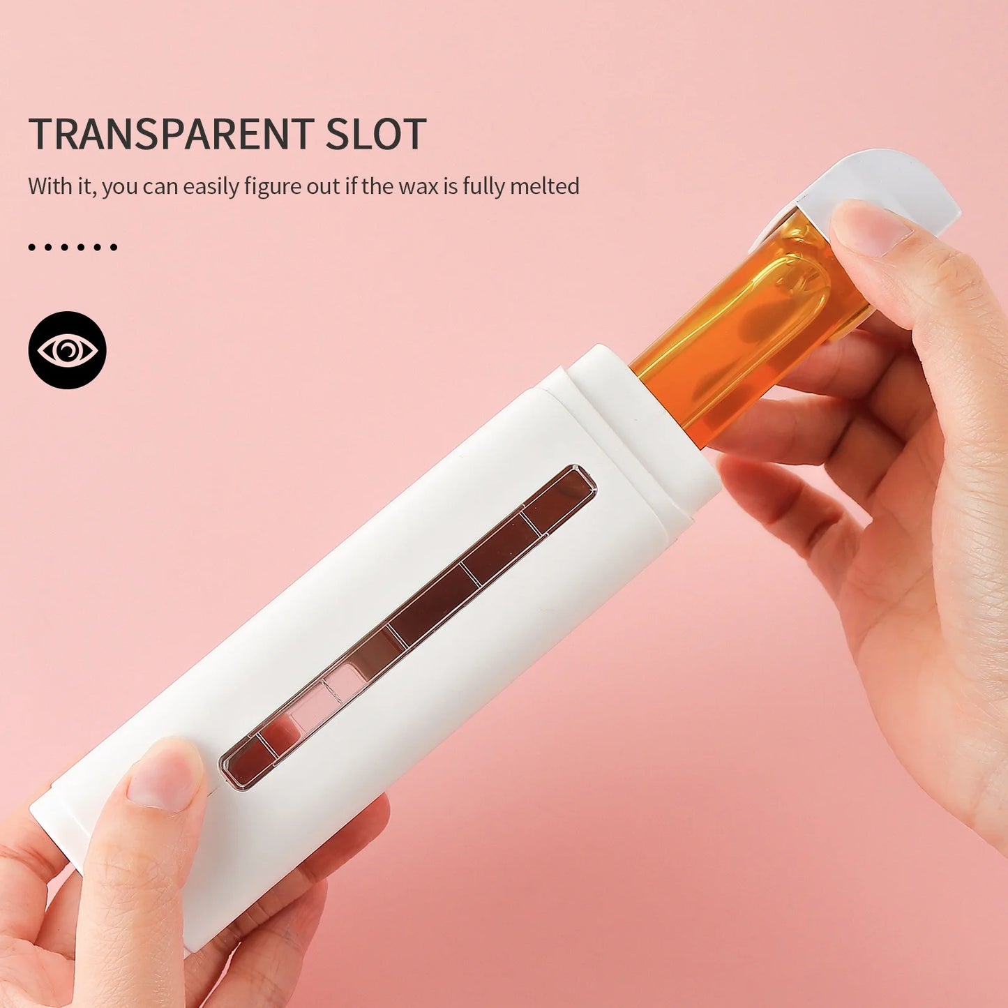 Foreverlily Portable Wax Roller Machine Electric Wax Warmer Depilatory Wax Heater Waxing Leg Warmer Hair Removal Roll On Wax
