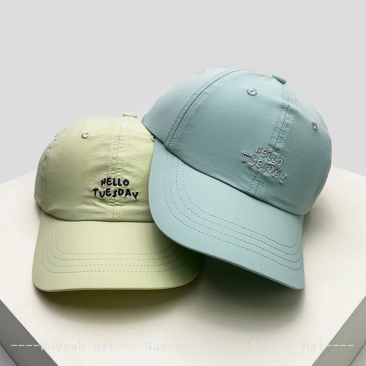 New Men Women Quick-dry Simple Embroidered Letters Baseball Hats Sunshade Elastic Versatile Travel Peaked Caps Fashion Casual