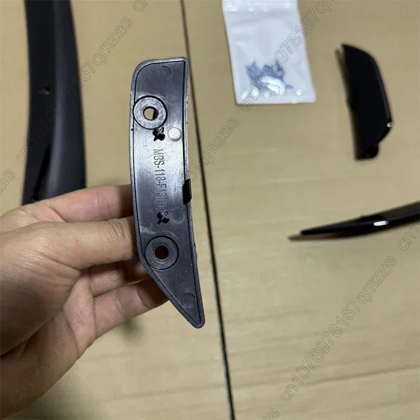 For Mercedes Benz CLA C118 CLA45 AMG 2020-2023 Car Front Bumper Side Spoiler Splitter Fog Lamp Grille Canards Vents Body Kit