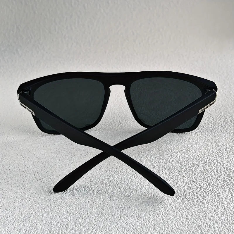 1 Pair of High-Quality Retro Men's TAC Lens Fashion Glasses, Suitable for Daily Dressing