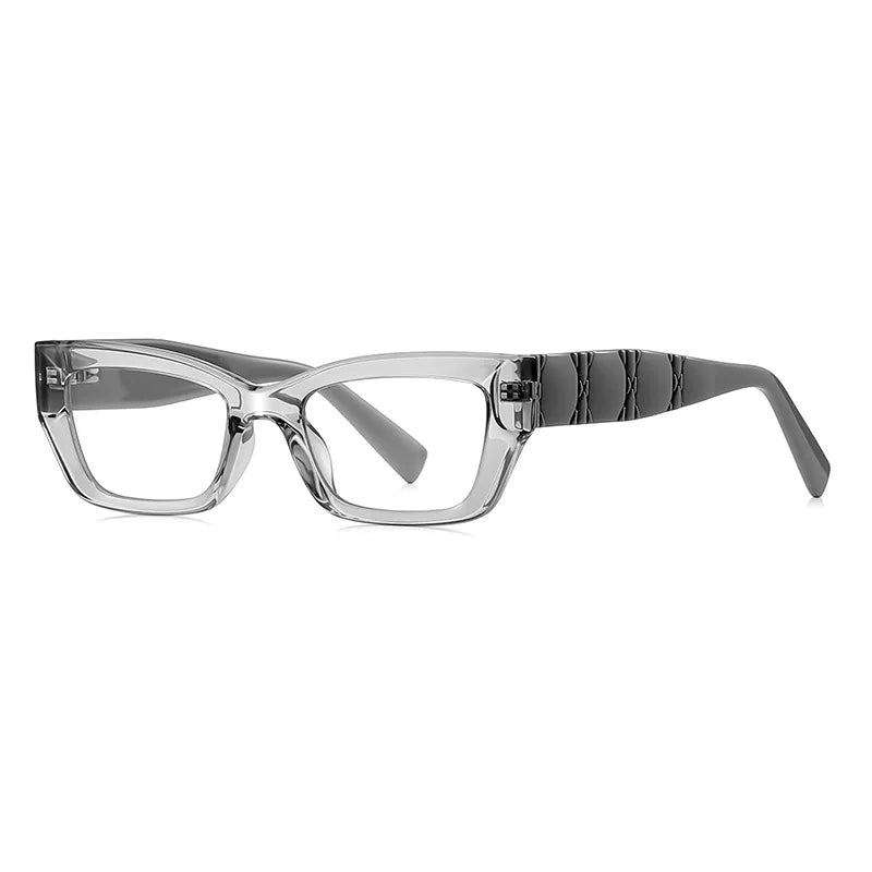 JNPCXI TR90 Butterfly Simple Design Women Anti-Blue Light Reading Eyeglasses Myopia Prescritption Computer Eyewear