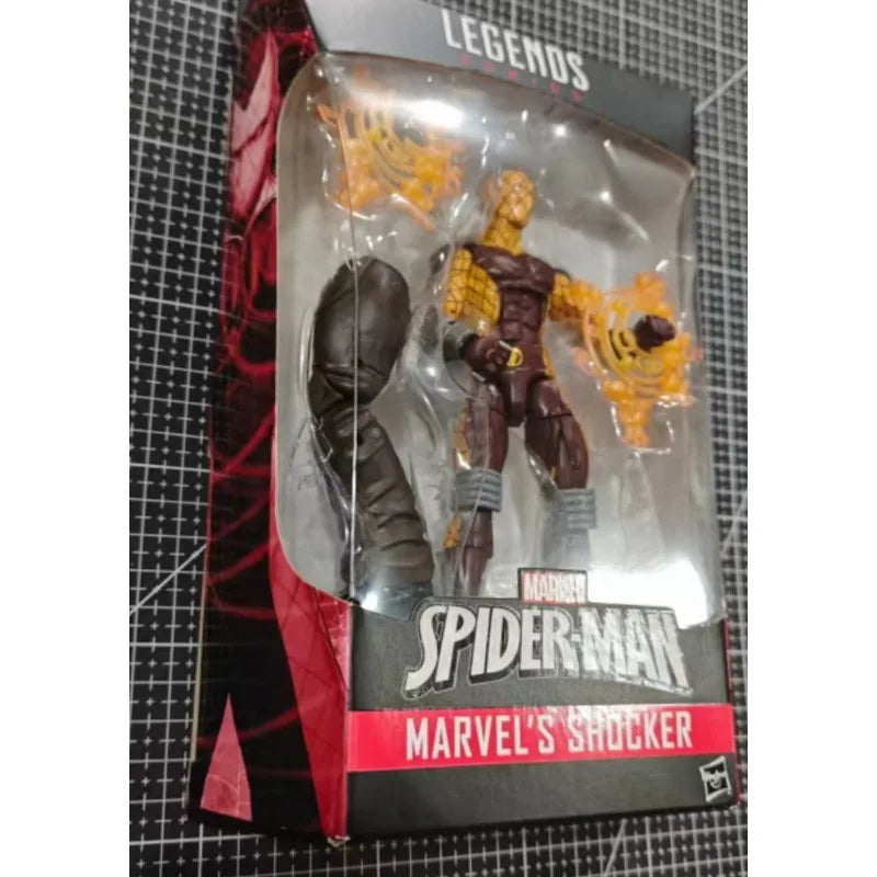 Original Hasbro Marvel Legends Series Spider-Man MARVEL'S SHOCKER Anime Figure Toy Collection Model