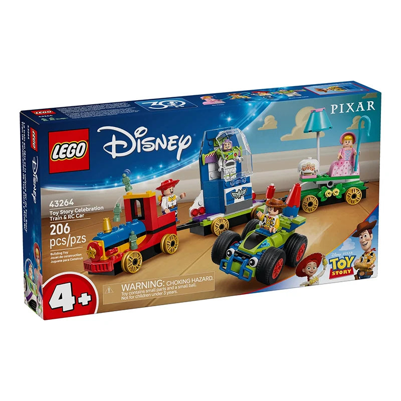 Lego Building Blocks Toy Story Celebration Train and Remote Control Car Puzzle