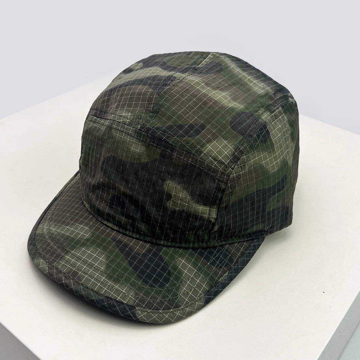 New Unisex Personal CAMO Solid Baseball Hats Sunshade Quick Drying Breathable Short Eave Peaked Caps Versatile ins Fashion Retro