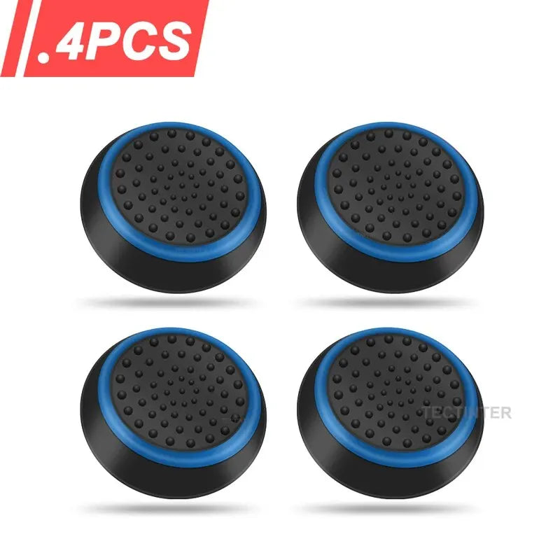 4Pcs Silicone Gel Thumb Grips Cover,Sony PS5/PS3/PS4, XBOX 1 Series X S/Xbox360