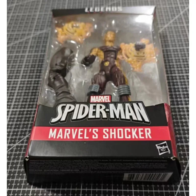 Original Hasbro Marvel Legends Series Spider-Man MARVEL'S SHOCKER Anime Figure Toy Collection Model