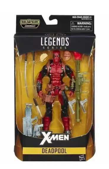 Original Hasbro Marvel Legends Series X-Men Deadpool Anime Figure Toy Collection Model
