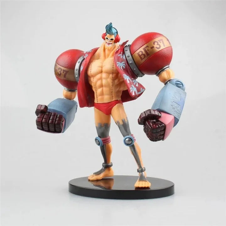 【IN STOCK】Original Banpresto One Piece Franky Cyborg BF-37 18cm Figure PVC Collectible Model Toy Gift