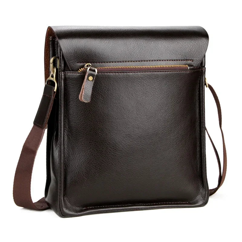 The Leisure Business Single Shoulder Bag Polo Vertical  Man Trend Inclined Shoulder Bag Сумка Мужская На Плечо Crossbody Bag