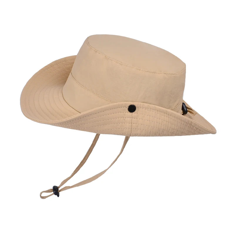 Xinbaoguan 100% Nylon 9255 Spring/Summer Big Eaves Sun Cap Men's Sun Cap Waterproof Quick Drying Fisherman's Hat