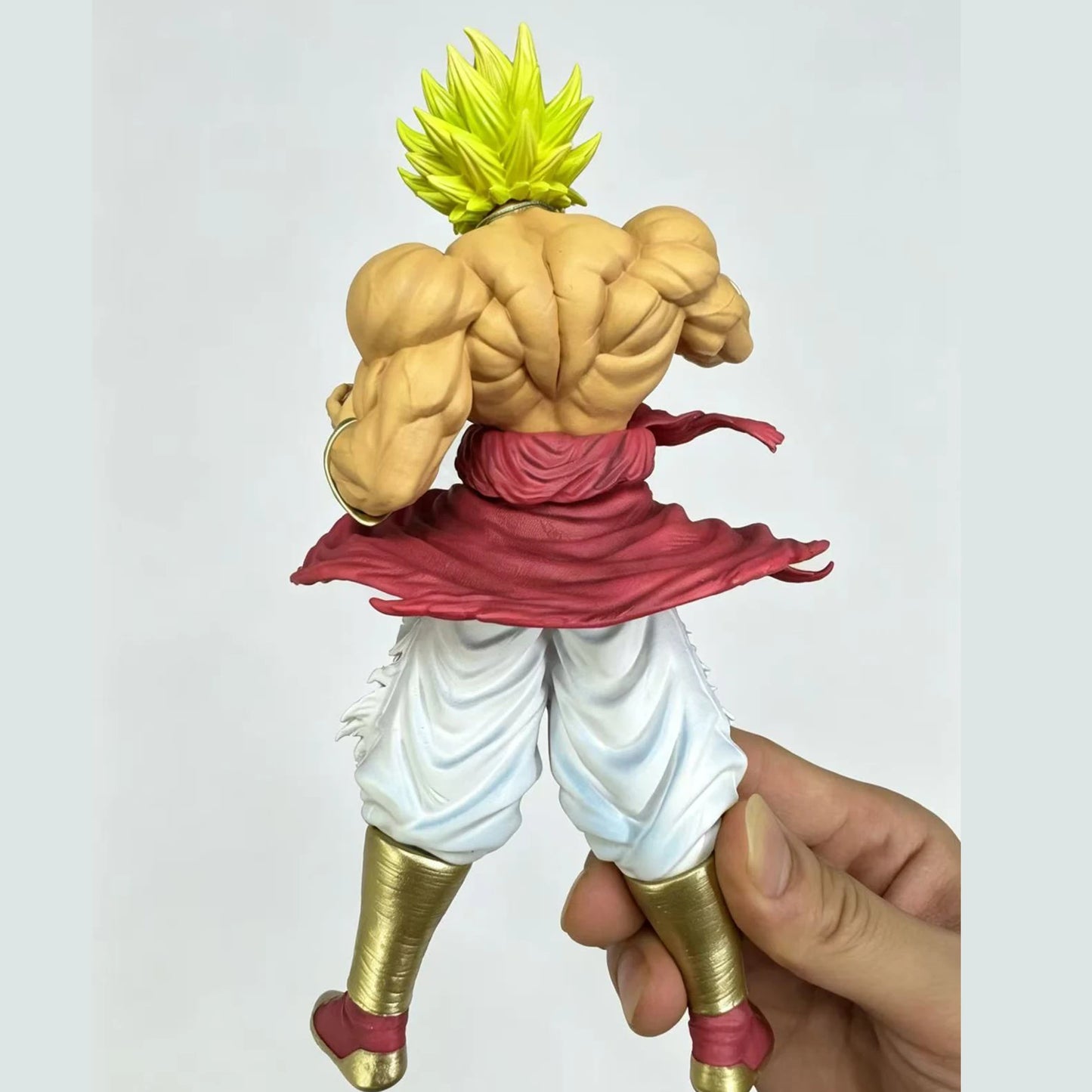 ZW Statue 21cm/8.27inch Dragon Ball Z Broly Figure Ssj3 Broly Super Saiyan PVC Action Figures Collection Mode Toys Gifts