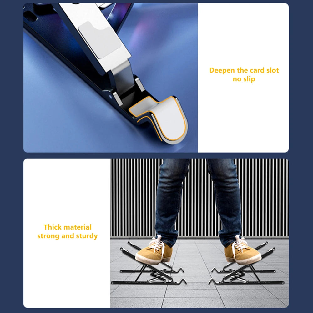 Laptop Cooling Pad, 2/4 Fans Foldable Laptop Cooler Holder 11-17.3in Notebook