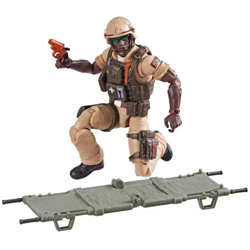 Original Hasbro G.I. Joe Classified Series #122 Carl Doc Greer Action Figure Collection Toys Ornaments
