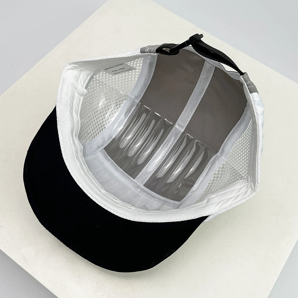 New Unisex Retro Color Block Mesh Baseball Hats Quick Drying Sunshade Outdoor Breathable Peaked Cap Versatile Fashion Short Eave