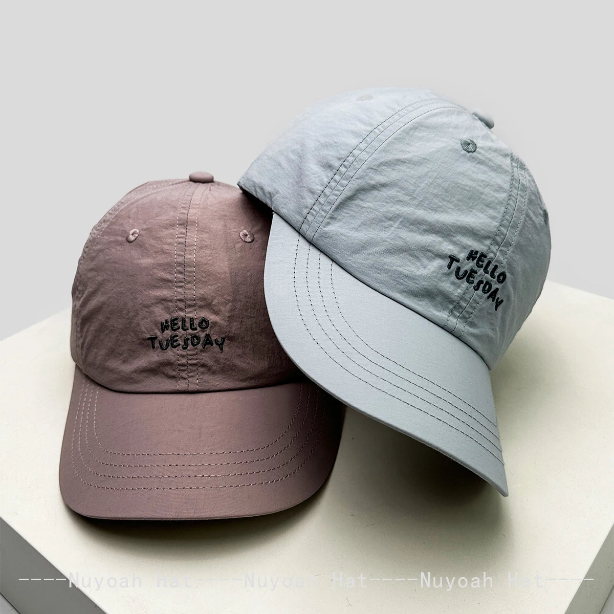 New Men Women Quick-dry Simple Embroidered Letters Baseball Hats Sunshade Travel Breathable Peaked Caps Versatile Fashion ins