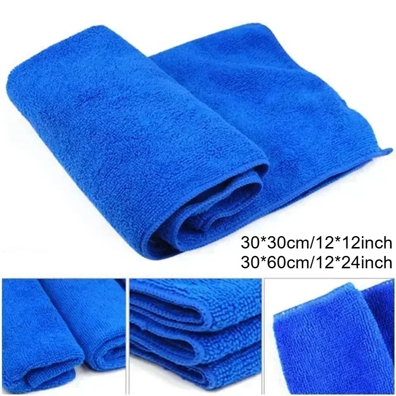 5/10/20pcs Microfiber Towels,Car Wash Drying Cloth Towel,Household Cleaning Cloth,Auto Detailing Polishing Cloth,Home Clean Tool
