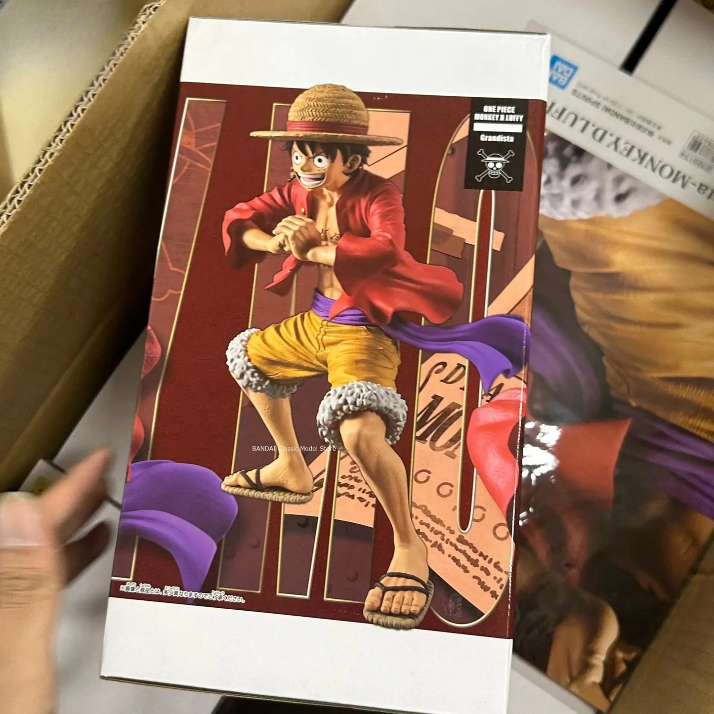 【IN STOCK】Original Banpresto Grandista One Piece Monkey D Luffy 30cm Action Figure PVC Collectible Model Toy Gift