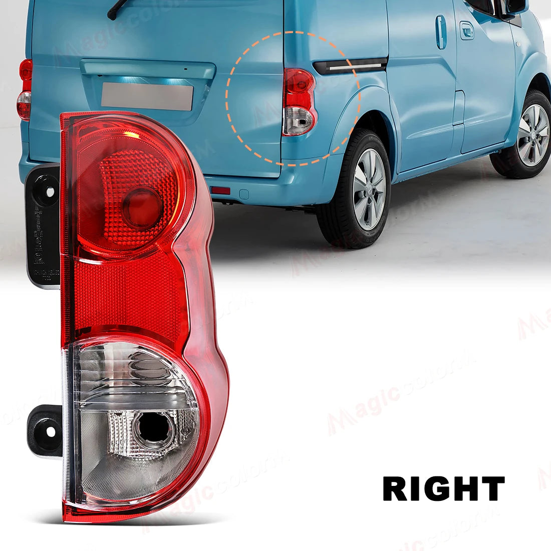 Left/Right Tail Lamp For Nissan NV200 2009 2010 2011 2012 2013 2014 2015 2016 2017 2018 2019 Tail light Assembly Car Accessories