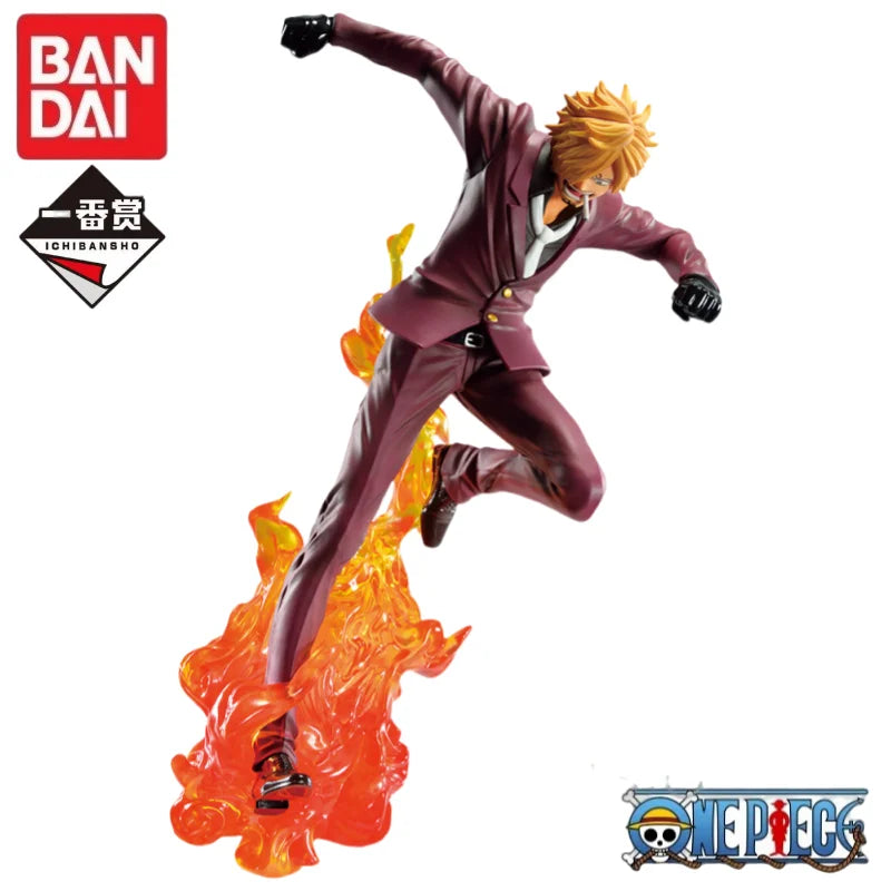 Special OfferIn Stock Original Bandai One Piece Ichiban Kuji TREASURE CRUISE Kaidou Yamato Luffy Roronoa Zoro Sanji Anime Figure