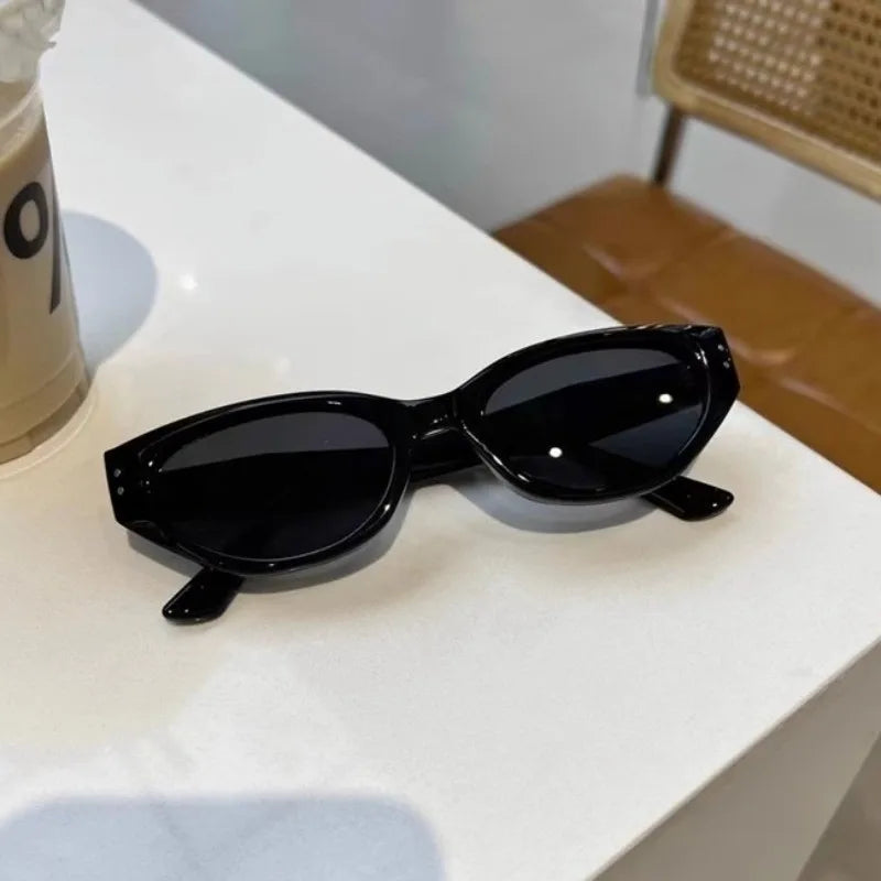 5 PCS Cat Eye European American Style Cool Hot Girl Summer Sunscreen Sunglasses