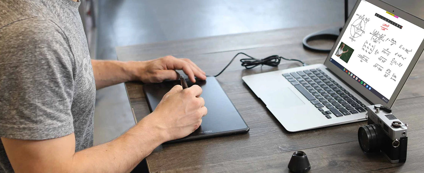 H950P Ultrathin Graphic Digital Tablets Pro-Drawing Pen, Battery-Free Stylus