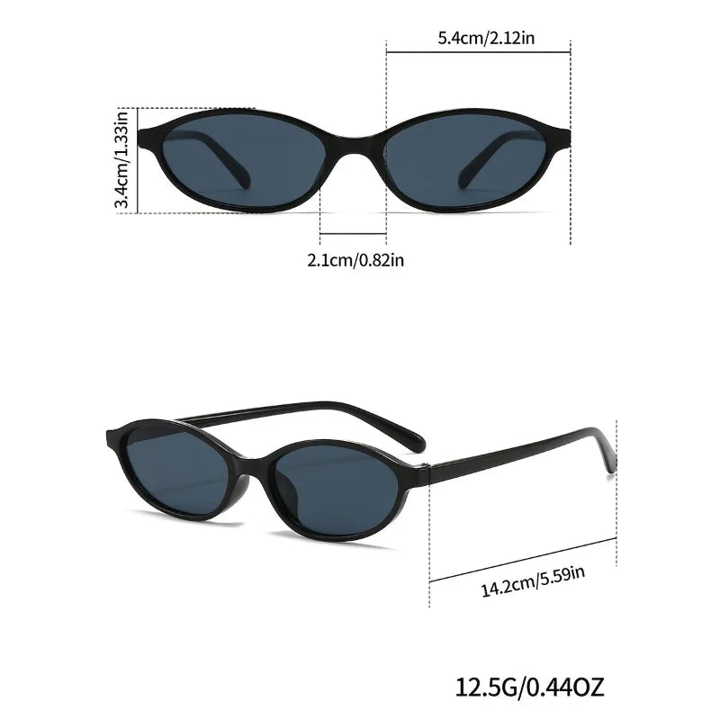4pcs Women's Fashionable Glasses Combination Casual Daily Decoration Taking Photos To Show Off Face