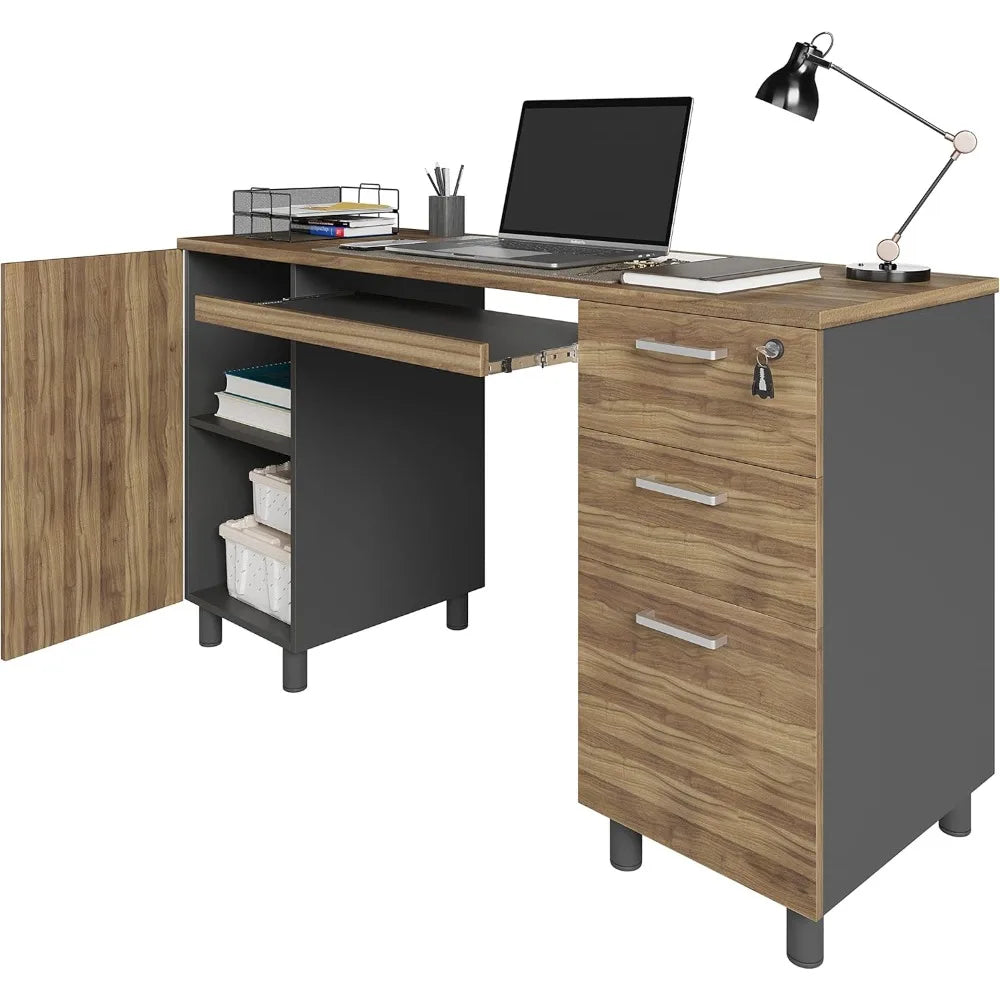 Modern Design Venice Computer Office Desk Drawers and Storage Cabinet for Office