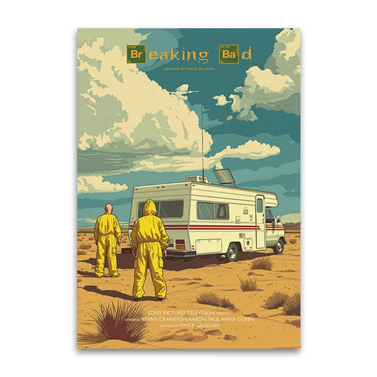 Breaking Bad TV Canvas Wall Art Print Poster Movie Art Decor Painting Unframed19
