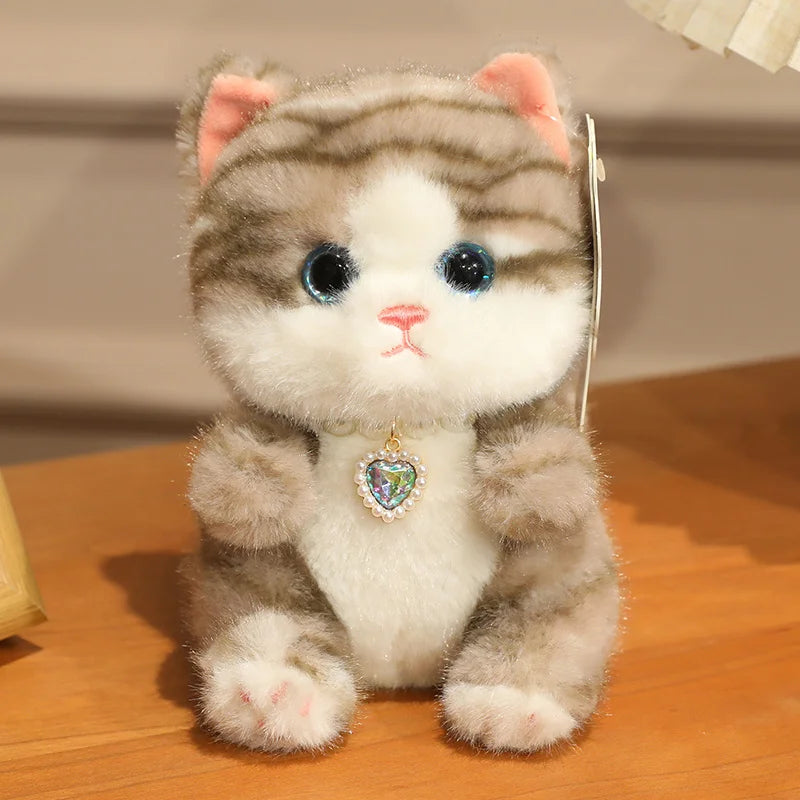 Super Cute Mini Chef Kitten Plush Toys Delicate Handmade Cartoon Pastry Chef Cat Doll Funny Keychain Bags Decro Toys Nice Gift