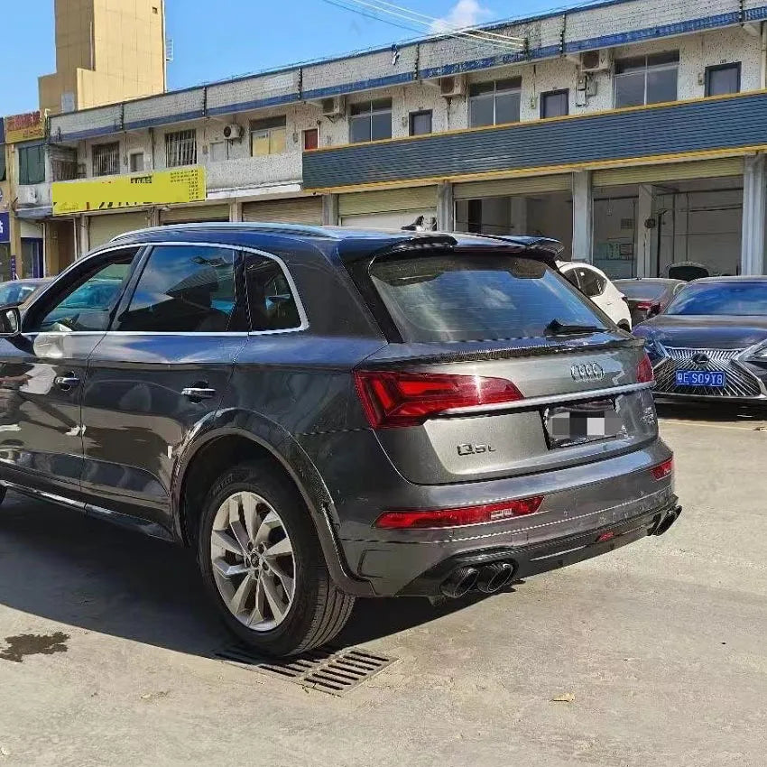 For Audi Q5 SQ5 Sportback 2020-2025 Rear Roof Spoiler Tail Wing Car Rear Trunk Top Wing Body kit Tuning Gloss Black