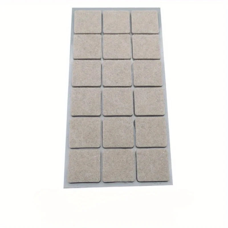 Felt Chair Leg Pads Round Square Floor Protector Self Adhesive Furniture Table Legs Pad Bumper Anti Slip Furniture Mat
