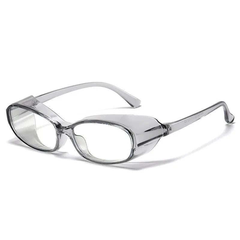 3PCS Work Safety Goggles Anti-Splash Wind Dust Proof Protective Glasses Optical Lens Frame For Research Cycling Eyes Protector