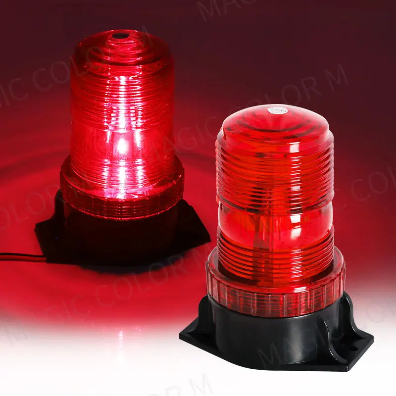 Emergency LED Strobe Light For Car Truck Bus Red Blue Amber White Green Flasher Beacon Warning Lamp Car Light Assembly 12V 24V