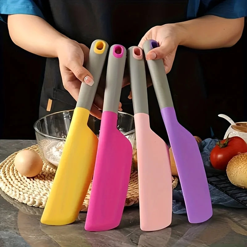 1pc Extra Large Silicone Spatula - Heat Resistant, Non-Stick and Soft Kitchen Tool for Cooking, Baking, Mixing and Scraping