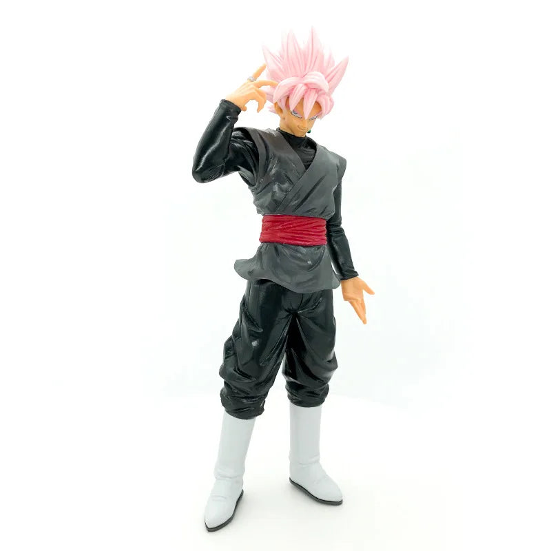 Super Dragon Ball Heroes Figure Zamasu Black Goku 25cm PVC Action Figures GK Statue Collection Model Toys for Children Gifts