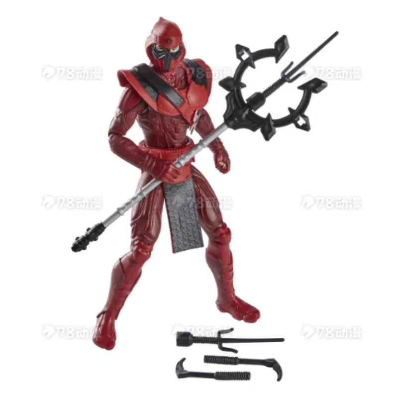 Original Hasbro G.I. Joe Snake Eyes: G.I. Joe Origins Red Ninja Anime Figures Toys Models Collection