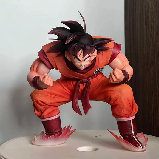 17cm/6.69inch Anime Dragon Ball Z Kaiouken Goku Figure Super Saiyan Son Goku Action Figurine VF Statue Collection Model Toy Gift