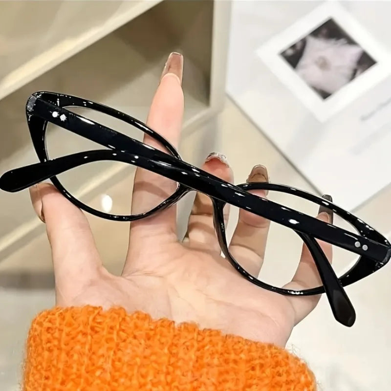 Unisex Y2K Trendy Decoration Versatile Personalized Fashion Glasses Ultra Light and Simple Retro Classic Casual Glasses