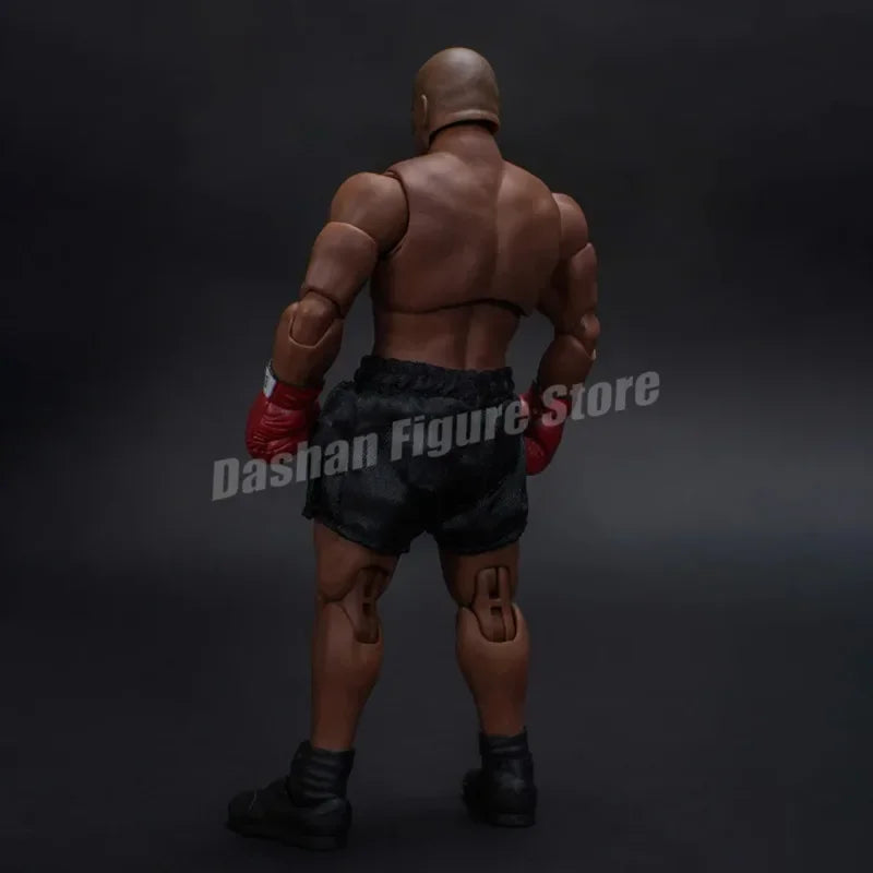 Storm The Final Round Mike Tyson Action Figure PVC Movable Ornaments Collection Doll 18cm Boxer Champion Figurine Model Toys