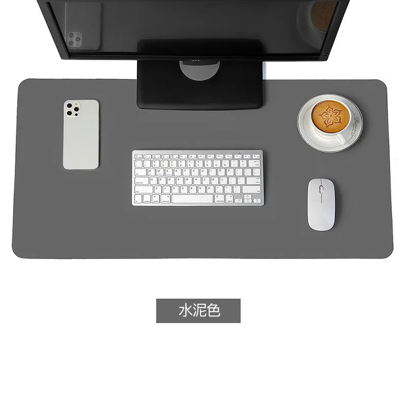 Large Mouse Pad Office Desk Pad Protector Non-Slip Waterproof Easy To Clean Desk Mat Computer Mat Gaming Mouse Pad