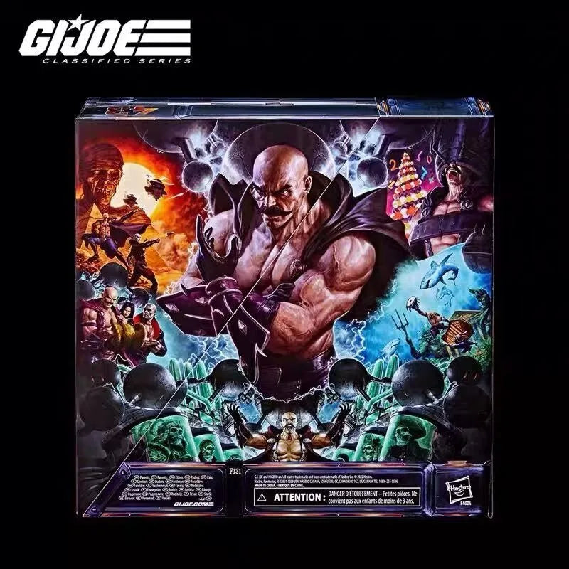 Original Hasbro G.I. Joe Classified Series DR.MINDBENDER Anime Figure Collection Toys Ornaments