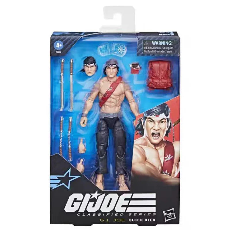 Original Hasbro G.I. Joe GI Joe Classified Series 116 Quick Kick Action Figure Collection Toys Model